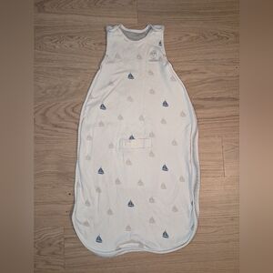 Woolino Baby Sleep Sack with Sailboat Design